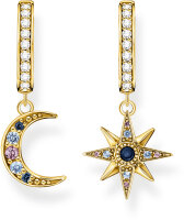 Créoles Royalty étoile & lune -...