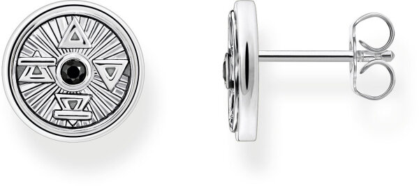 Puces d’oreilles Elements of Natur - argent sterling 925 noirci