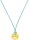 Prinzessin Lillifee 2034002 collier en textile avec couronne en acier inoxydable doré