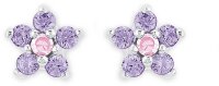 Prinzessin Lillifee 2021109 puces d’oreilles fleur avec petites pierres