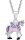 Prinzessin Lillifee 2013154 collier avec pendentif licorne