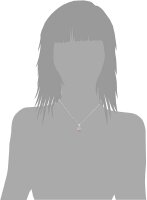 Prinzessin Lillifee 2033373 collier avec perles de métal intégrées et pendentif cœur