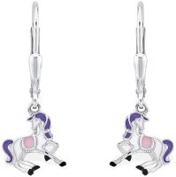 Prinzessin Lillifee 2034217 boucles d’oreilles pendantes avec pendentif licorne