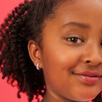 Prinzessin Lillifee 2031158 créoles rose/bleu clair émaillées