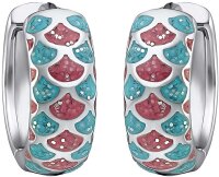 Prinzessin Lillifee 2031158 créoles rose/bleu clair émaillées