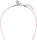 Prinzessin Lillifee 2033998 collier en textile avec cœurs en acier inoxydable