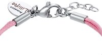 Prinzessin Lillifee 2034000 bracelet en textile avec cœurs en acier inoxydable