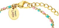 Prinzessin Lillifee 2033365 bracelet coloré avec pendentifs cœurs en acier inoxydable