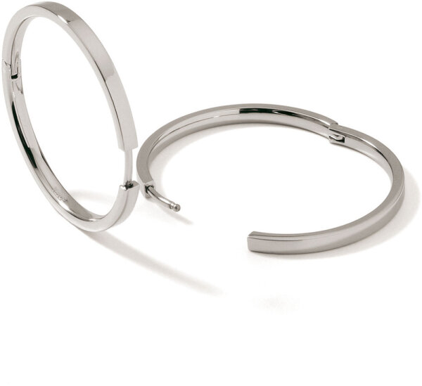 Boucles d’oreilles titane pur polies - Boccia Jewelry modèle: 0516-03