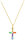 Collier avec pendentif croix colorée - s.Oliver Jewelry modèle: 2035509