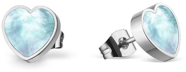 Boucles d’oreilles en acier inoxydable en forme de cœur - Bering Jewelry modèle: 715-17-05