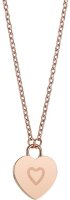 Collier en acier inoxydable avec pendentif cœur - Bering Jewelry modèle: 431-37-450