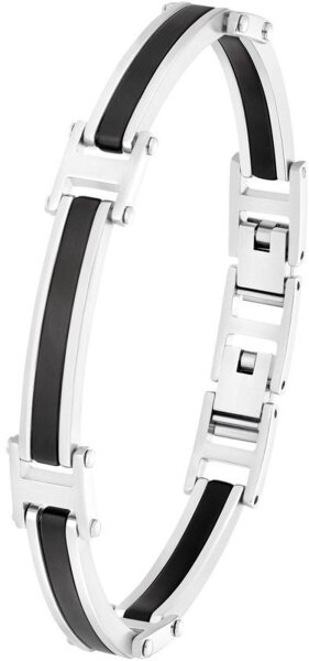 - Herrenarmband partiellement IP noir - s.Oliver Jewelry modèle: 2035798