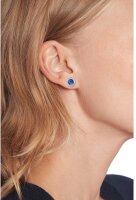 Puces d’oreilles rondes avec petites pierres -...