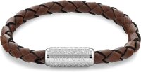 Bracelet en cuir tressé - Tommy Hilfiger...