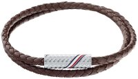 Bracelet en cuir tressé - Tommy Hilfiger...