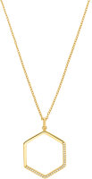 Collier avec pendentif carré - s.Oliver Jewelry...