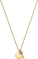 Collier avec pendentifs cadenas et clé - s.Oliver...