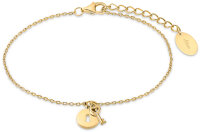 Bracelet avec pendentifs cadenas et clé - s.Oliver Jewelry modèle: 2032566