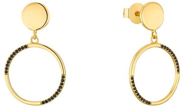 Puces d’oreilles avec pendentif rond - s.Oliver Jewelry modèle: 2034889