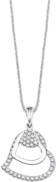 Collier avec pendentif cœurs - s.Oliver Jewelry modèle: 9082575