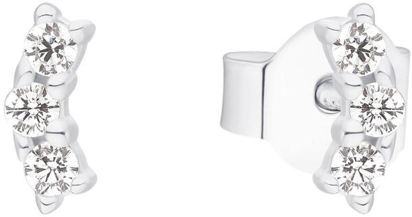 Puces d’oreilles avec 3 pierres - s.Oliver Jewelry modèle: 2034843