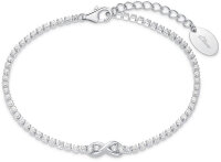 Bracelet tennis avec pendentif infini - s.Oliver Jewelry...
