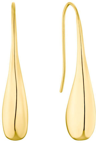 Grandes boucles d’oreilles pendantes en forme de goutte en acier inoxydable - s.Oliver Jewelry modèle: 2035765