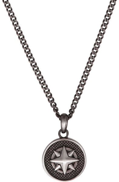 Chaîne gourmette avec pendentif boussole - s.Oliver Jewelry modèle: 2034929