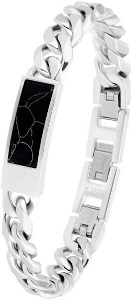 Bracelet-écu avec insert en marbre - s.Oliver Jewelry modèle: 2034936