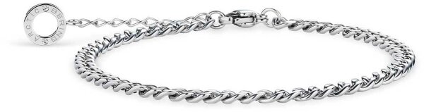 Bracelet maille gourmette acier inoxydable argent - Bering Jewelry modèle: 649-17-190