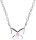 Prinzessin Lillifee 2036037 collier papillon avec petites pierres