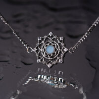 Aphonia bracelet avec pendentif flocon de neige - Holzkern modèle: Jewelry