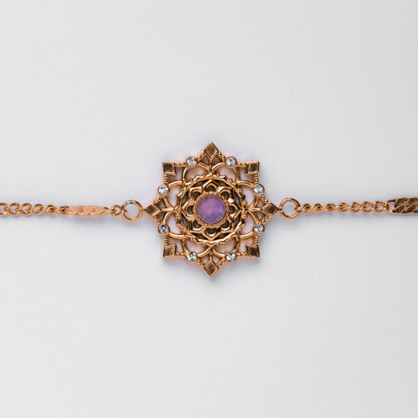 Aphonia bracelet avec pendentif flocon de neige - Holzkern modèle: Jewelry