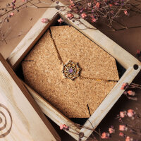 Aphonia bracelet avec pendentif flocon de neige - Holzkern modèle: Jewelry