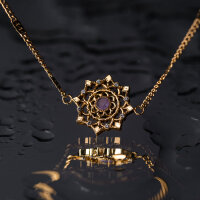 Aphonia bracelet avec pendentif flocon de neige - Holzkern modèle: Jewelry