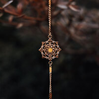 Aphonia bracelet avec pendentif flocon de neige - Holzkern modèle: Jewelry