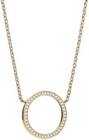 Collier en acier inoxydable avec pendentif rond - Bering...