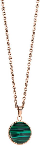 Collier en acier inoxydable avec pendentif rond - Bering Jewelry modèle: 434-37-450