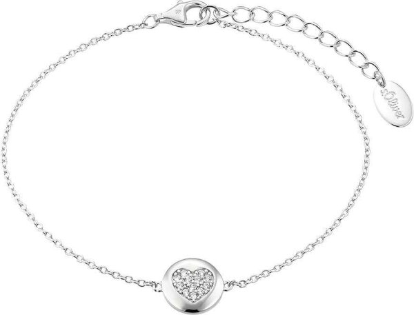 Bracelet avec pendentif cœur - s.Oliver Jewelry modèle: 2037813