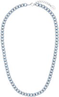 Collier maille gourmette avec accents démail bleu - s.Oliver Jewelry modèle: 2037972