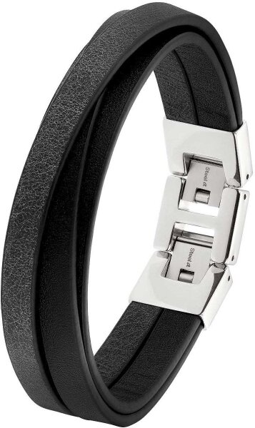 Bracelet en cuir multi-rangs - s.Oliver Jewelry modèle: 2037989