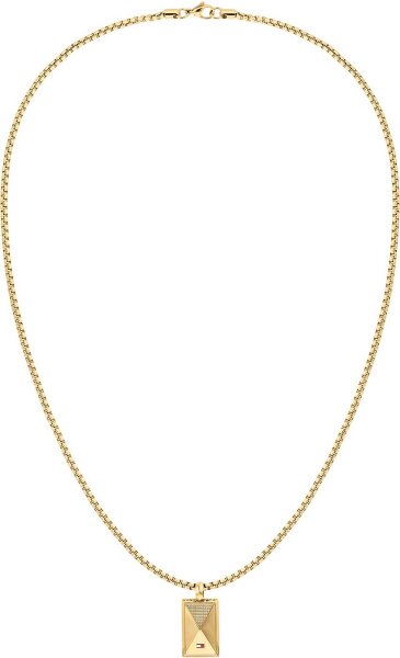 Chaîne vénitienne avec pendentif dog tag - Tommy Hilfiger modèle: 2790565