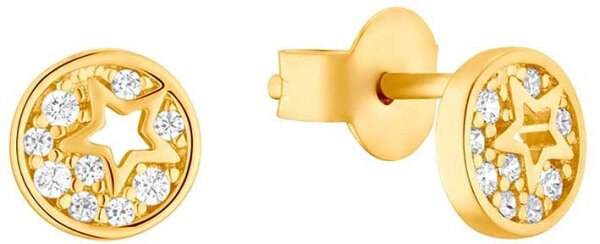 Puces doreilles pour enfant avec étoiles - s.Oliver Jewelry modèle: 2036458