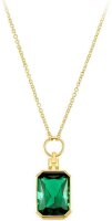 Collier avec pendentif vert - s.Oliver Jewelry...
