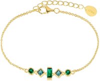 Bracelet avec pendentifs de formes variées -...