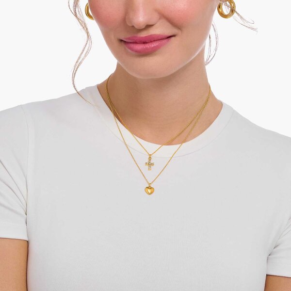 Collier avec pendentif cœur - Thomas Sabo modèle: KE2234-413-39