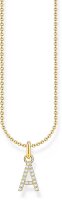 Collier avec pendentif lettre A - Thomas Sabo...