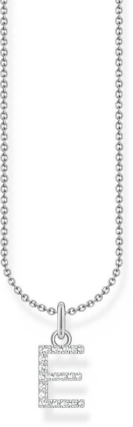 Collier avec pendentif lettre E - Thomas Sabo modèle: KE2244-051-14