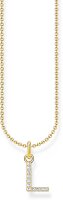 Collier avec pendentif lettre L - Thomas Sabo...